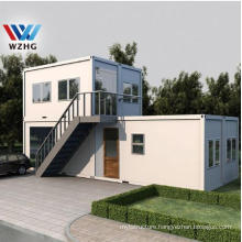 China Flat Pack Container House and container home labor camp and mining steel frame structure houses prefab houses supplier